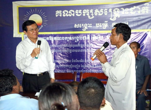 មេបក្ស​ប្រឆាំង​ចំណាយពេល​១​ខែ​ដើម្បី​ដើរ​ពង្រឹង​មន្ត្រី​បក្ស​ខ្លួន​គ្រប់​២៥​រាជធានី​-​ខេត្ត​